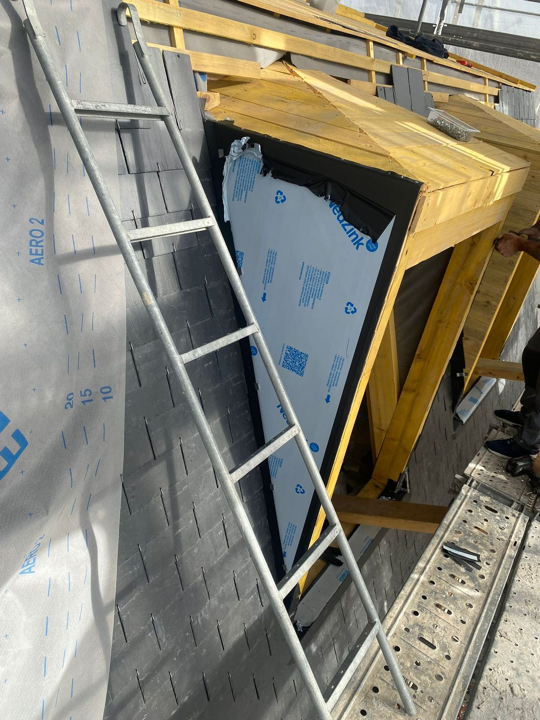 Pose de Velux